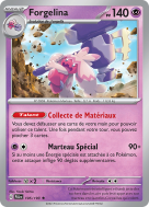Carte Pokémon Forgelina 105/193 Holographique Évolutions à Paldea