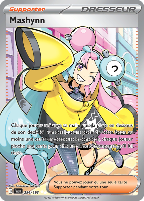 Carte Pokémon Mashynn 254/193 Ultra Rare Évolutions à Paldea