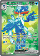 Carte Pokémon Palmaval-ex 235/193 Ultra Rare Évolutions à Paldea
