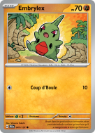 Carte Pokémon Embrylex 047/131 Commune Évolutions Prismatiques