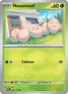 Carte Pokémon Noeunoeuf 001/131 Commune Évolutions Prismatiques