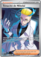 Carte Pokémon Ténacité de Nikolaï 087/064 Ultra Rare Fable Nébuleuse