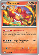 Carte Pokémon Flamoutan 021/182 Peu commune Faille Paradoxe