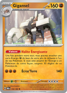 Carte Pokémon Gigansel 104/182 Holographique Faille Paradoxe