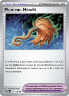 Carte Pokémon Plumeau Maudit 161/182 Peu commune Faille Paradoxe
