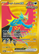 Carte Pokémon Rugit-Lune-ex 262/182 Gold Faille Paradoxe