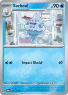 Carte Pokémon Sorboul 044/182 Commune Faille Paradoxe