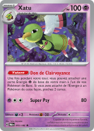 Carte Pokémon Xatu 072/182 Holographique Faille Paradoxe