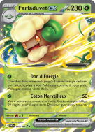 Carte Pokémon Farfaduvet-ex 005/086 Double rare Flamme Blanche