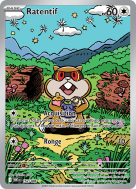 Carte Pokémon Ratentif 152/086 AR Flamme Blanche
