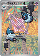 Carte Pokémon Rhinolove 120/086 AR Flamme Blanche