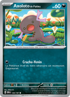 Carte Pokémon Axoloto de Paldea 126/197 Commune Flammes Obsidiennes