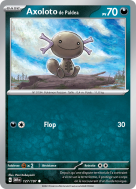 Carte Pokémon Axoloto de Paldea 127/197 Commune Flammes Obsidiennes