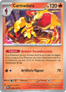 Carte Pokémon Carmadura 044/193 Peu commune Flammes Obsidiennes