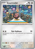 Carte Pokémon Gourmelet 181/197 Commune Flammes Obsidiennes