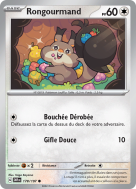 Carte Pokémon Rongourmand 178/197 Commune Flammes Obsidiennes