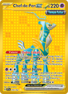 Carte Pokémon Chef-de-Fer-ex 216/162 Gold Forces Temporelles