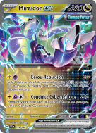 Carte Pokémon Miraidon-ex 122/162 Double rare Forces Temporelles
