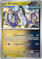 Carte Pokémon Miraidon 121/162 Holographique Forces Temporelles