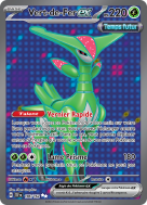Carte Pokémon Vert-de-Fer-ex 186/162 Ultra Rare Forces Temporelles