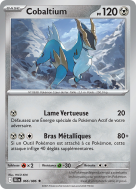 Carte Pokémon Cobaltium 066/086 Holographique Foudre Noire