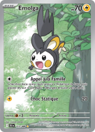 Carte Pokémon Emolga 112/086 AR Foudre Noire