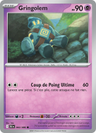 Carte Pokémon Gringolem 042/086 Commune Foudre Noire