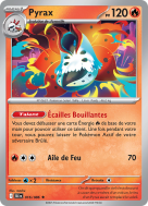 Carte Pokémon Pyrax 016/086 Holographique Foudre Noire