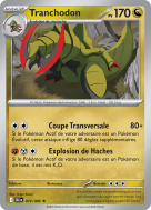 Carte Pokémon Tranchodon 070/086 Holographique Foudre Noire
