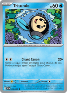 Carte Pokémon Tritonde 019/086 Commune Foudre Noire