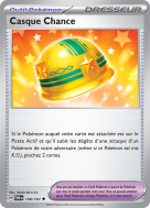 Carte Pokémon Casque Chance 158/167 Peu commune Mascarade Crépusculaire