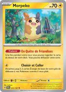 Carte Pokémon Morpeko 072/167 Peu commune Mascarade Crépusculaire
