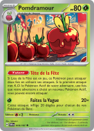 Carte Pokémon Pomdramour 018/167 Peu commune Mascarade Crépusculaire