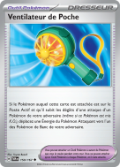 Carte Pokémon Ventilateur de Poche 150/167 Peu commune Mascarade Crépusculaire