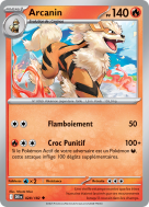 Carte Pokémon Arcanin 028/182 Peu commune Rivalités Destinées