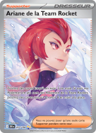 Carte Pokémon Ariane de la Team Rocket 237/182 Alternative Rivalités Destinées