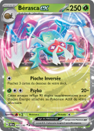 Carte Pokémon Bérasca-ex 025/182 Double rare Rivalités Destinées