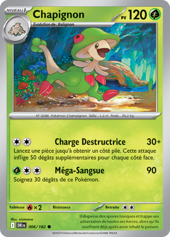 Carte Pokémon Chapignon 006/182 Commune Rivalités Destinées