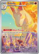 Carte Pokémon Galopa 189/182 AR Rivalités Destinées