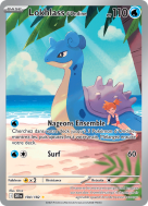Carte Pokémon Lokhlass d'Ondine 194/182 AR Rivalités Destinées