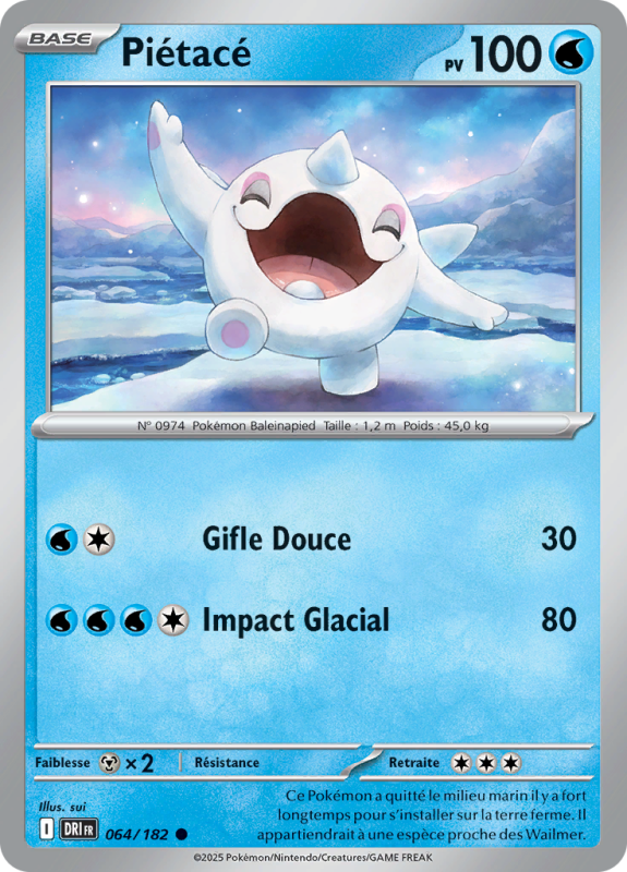 Carte Pokémon Piétacé 064/182 Commune Rivalités Destinées