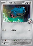 Carte Pokémon Terhal de Pierre 143/182 Commune Rivalités Destinées