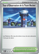 Carte Pokémon Tour d'Observation de la Team Rocket 180/182 Peu commune Rivalités Destinées