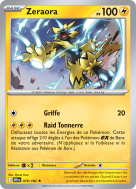 Carte Pokémon Zeraora 078/182 Holographique Rivalités Destinées