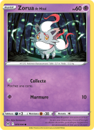 Carte Pokémon Zorua de Hisui 075/196 Commune Origine Perdue