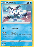 Carte Pokémon M. Mime de Galar 034/163 Commune Styles de Combat