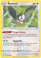 Carte Pokémon Étourmi 145/189 Commune Ténèbres Embrasées