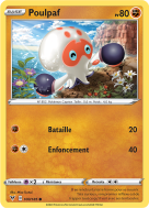 Carte Pokémon Poulpaf 100/185 Commune Voltage Éclatant