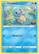 Carte Pokémon Carapuce 015/078 Commune Pokémon GO (JCC)