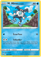 Carte Pokémon M. Mime de Galar 030/159 Commune Zénith Suprême